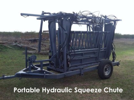 Don't procrastinate on doing your cattle work this season. I can get all of the vaccines and dewormers you need and with the help of a portable hydraulic squeeze chute, make your cattle work as easy and safe as possible.  Give me a call today! (361) 676-8681.